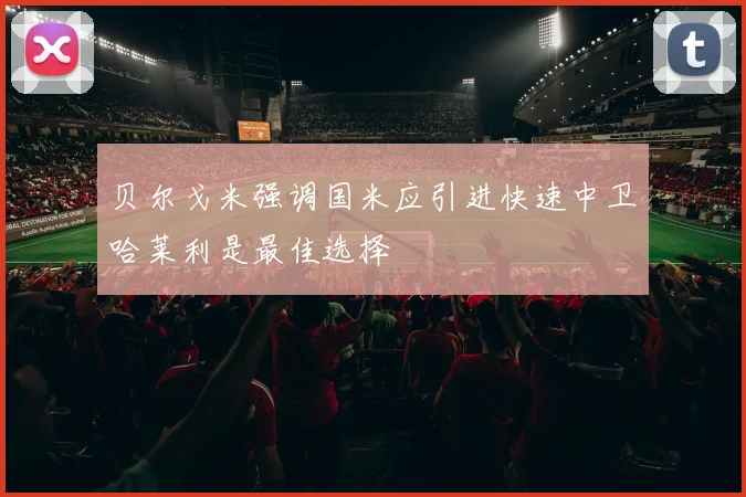 贝尔戈米强调国米应引进快速中卫哈莱利是最佳选择